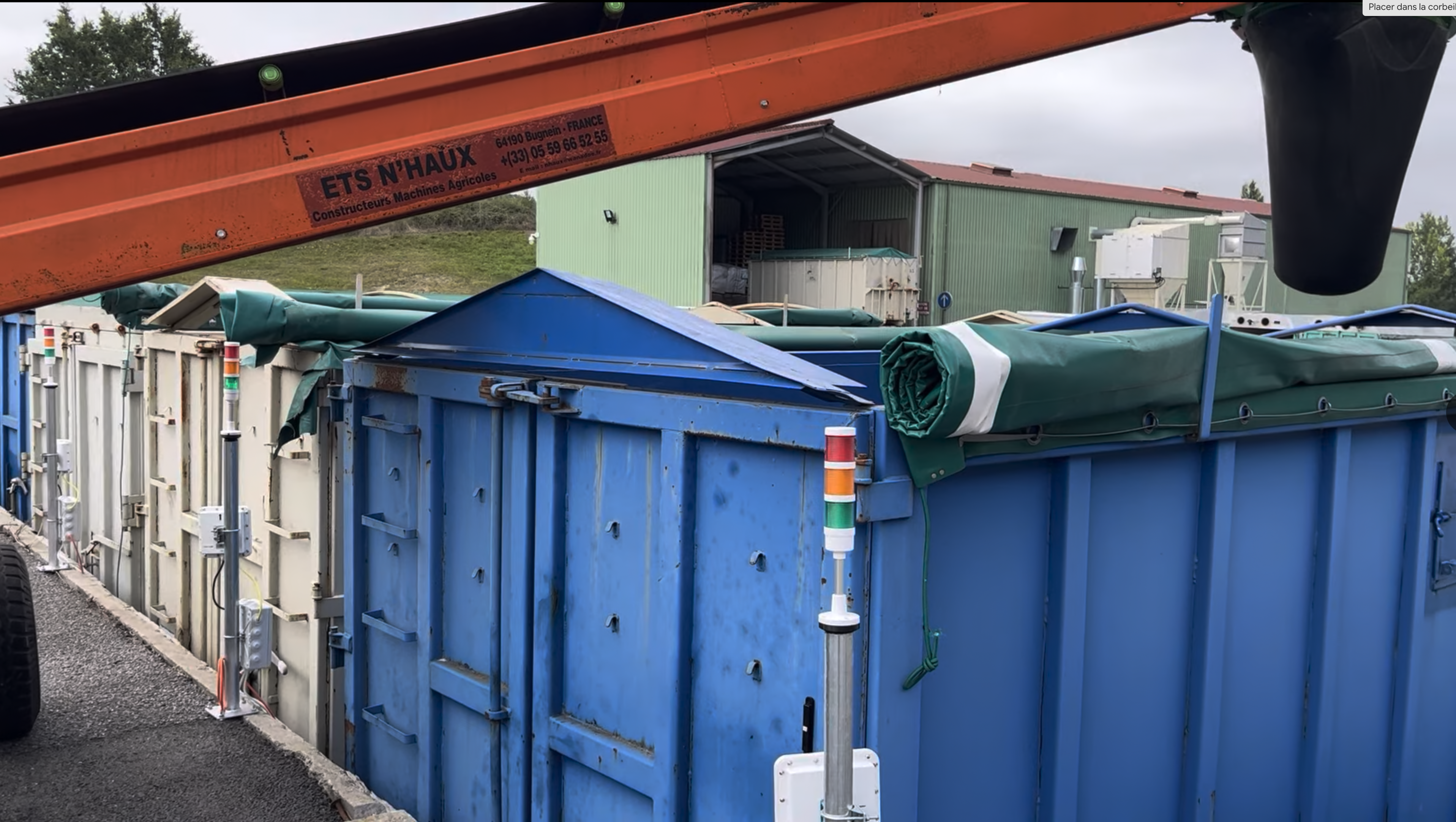 Adourebro — Traçabilité complète d'une usine d'égrenage de maïs — contexte