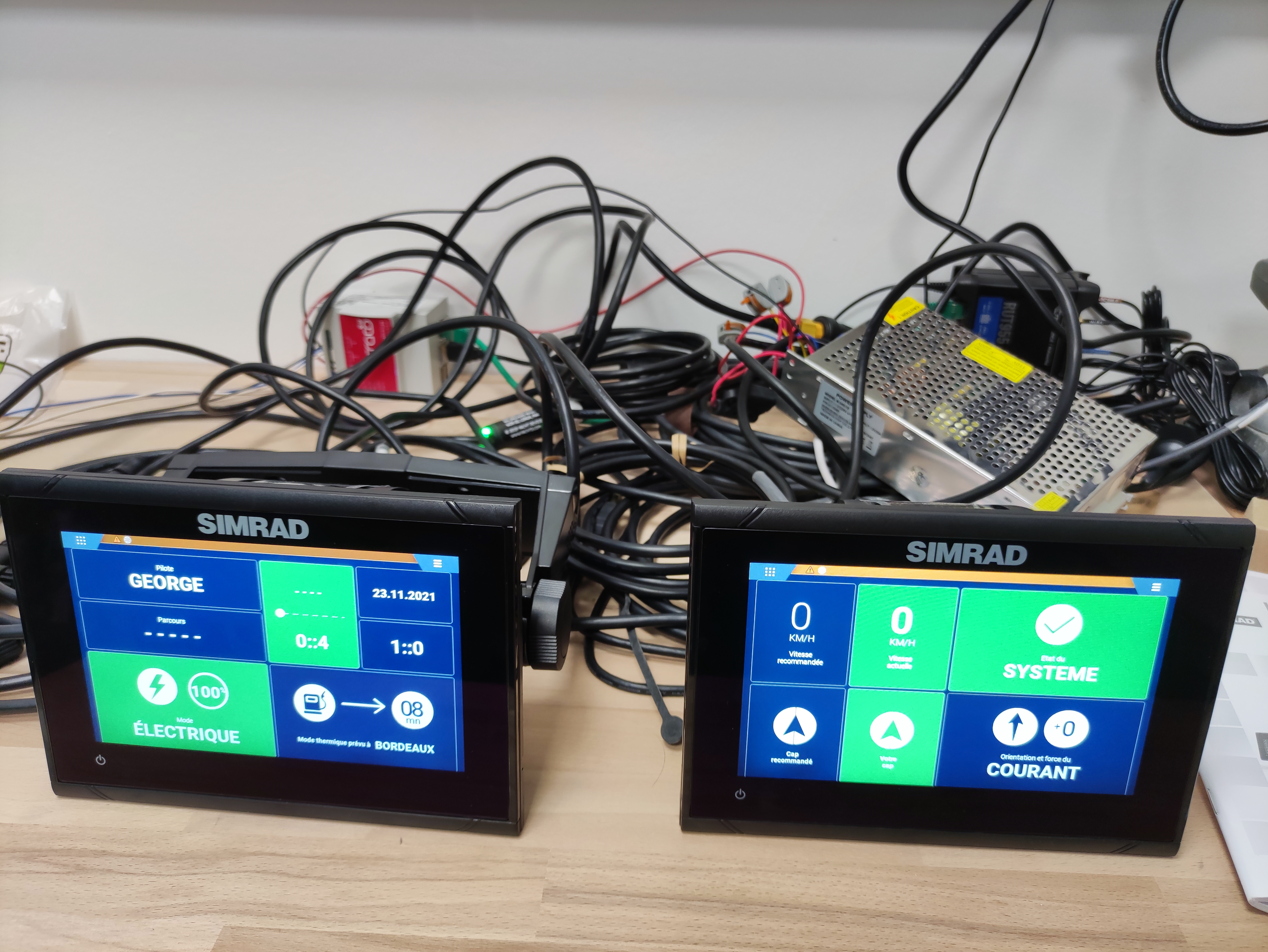BlueNav — Ordinateur de bord pour navettes électriques — solution